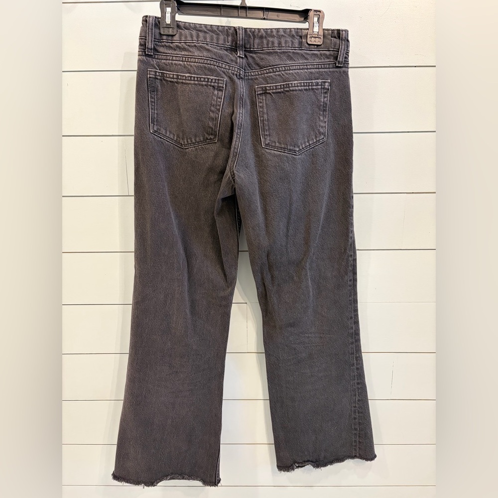 PAIGE Charcoal Straight Leg Jeans - Picture 5 of 6